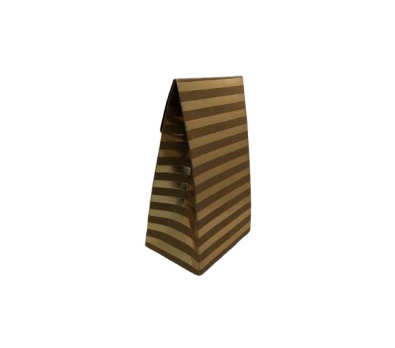 Festive Christmas Gold Foiled Kraft Gift Box – two-piece recyclable packaging with luxury gold foil finish from Kay-T Lifestyle, ideal for Christmas gifts.